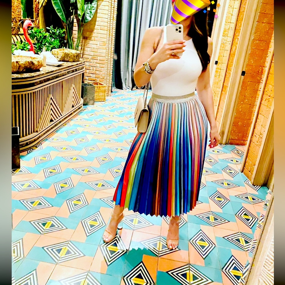 Colorful skirt